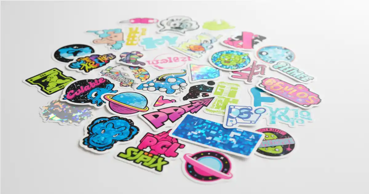 Buy Custom Vinyl, Holographic & Die-Cut Stickers Online